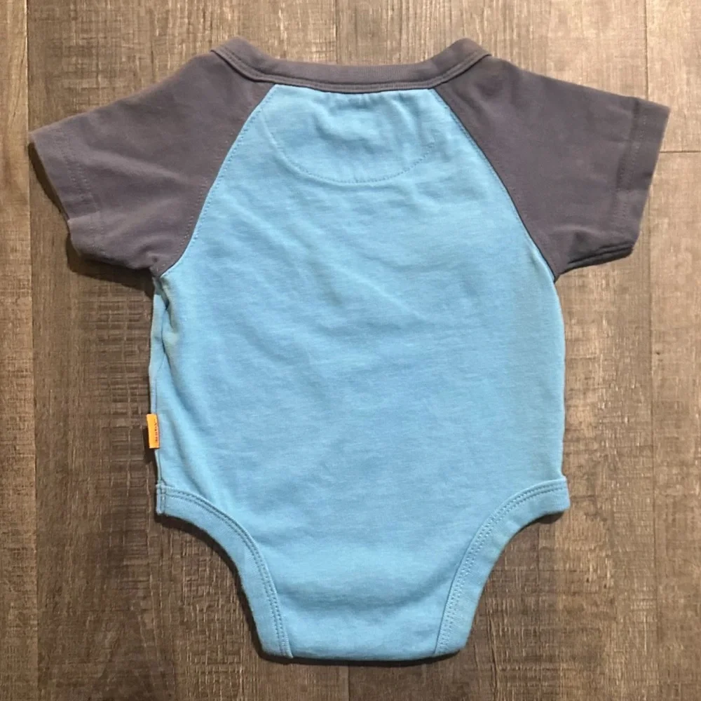 💞 New Baby & Toddler Boy Size 3 Months “Taking Mammoth Steps” Onesie Bodysuit